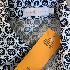 Tory Burch Tops - NWT Tory Burch button down print blouse - size 2 Tory Burch Tops - NWT Tory Burch button down print blouse - size 2